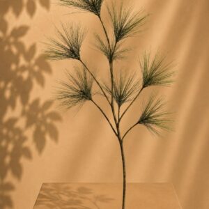 By moos dennen tak pine branche