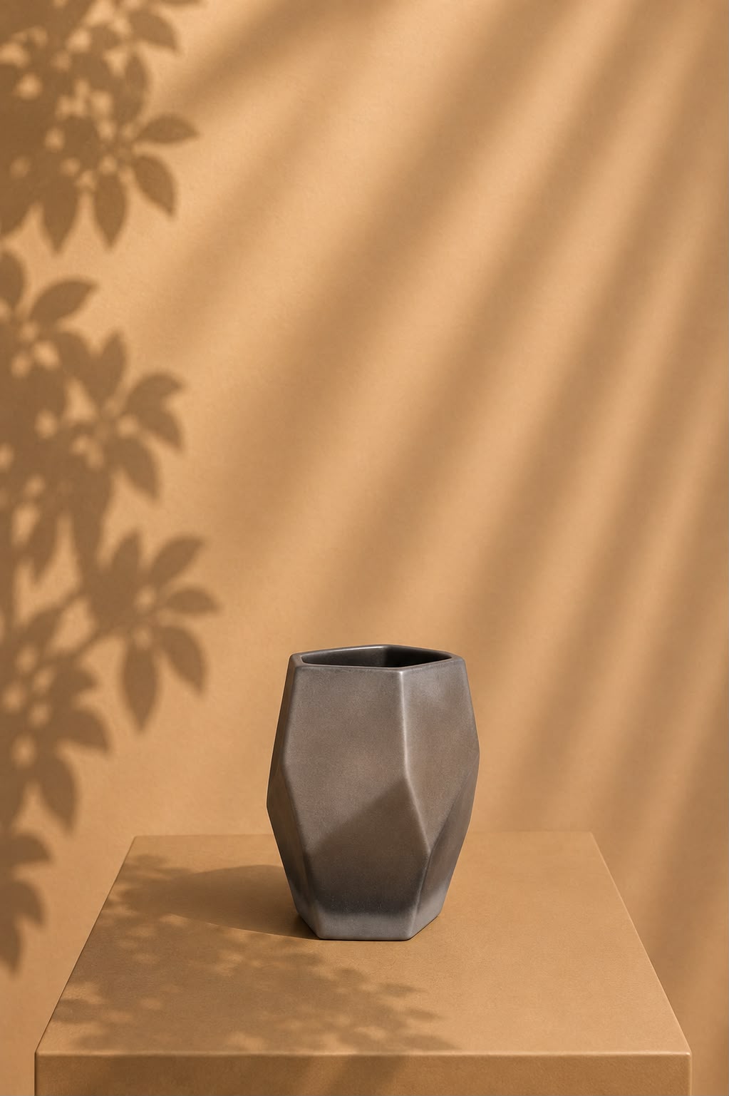 Theelicht Light and living Noble glas bruin