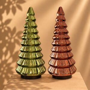 Anna's collection verlichte kerstboom brons en groen